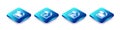 Set Isometric line TXT file document, MP3, AI and XLS icon. Vector Royalty Free Stock Photo