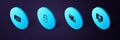 Set Isometric Lock on computer monitor, Folder and lock, check mark and Mail message password icon. Vector Royalty Free Stock Photo