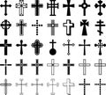 Set of ized Crosses