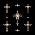 Set of jewelry Crosses