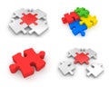 Set of Jigsaw puzzles