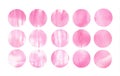 Set of key moments in the story white, light pink are bright colors.