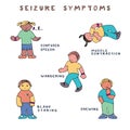 Epilepsy seizure symptoms