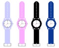 Set of Kids Wrist Watches