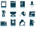 Set of kitchen equipment icon Royalty Free Stock Photo