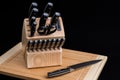 Knives In A Knife Block