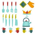 Set of kitchenware Royalty Free Stock Photo