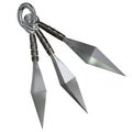 Set of kunai Royalty Free Stock Photo