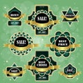 Set of label. Vector Royalty Free Stock Photo