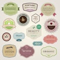 Set of labels and stickers Royalty Free Stock Photo