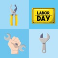 Set labor tools to professional employers