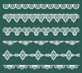 Set of Lace Ribbons