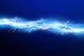 A set of lightning Magic and bright light effects. Vector illustration. Discharge electric current. Charge current Royalty Free Stock Photo