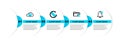Set line Bell, Delete folder, Waiting and Cloud database icon. Vector Royalty Free Stock Photo