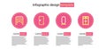 Set line Big full length mirror, Wardrobe, Closed door and Chair icon. Vector Royalty Free Stock Photo