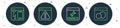 Set line Browser with exclamation mark, Loading data window, Software and icon. Vector Royalty Free Stock Photo