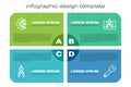 Set line Drawing compass, Algorithm, Wrench spanner and Graphing paper and. Business infographic template. Vector