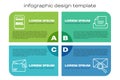 Set line Envelope, Mail box, Envelope with magnifying glass and Drawer with document. Business infographic template