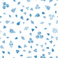 Set line Ethereum ETH, NFT blockchain technology and growth bar chart on seamless pattern. Vector