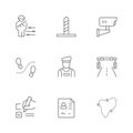 Set line icons of boundary