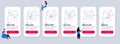 Set of line icons, such as Scroll down, Message, Refrigerator. Vector