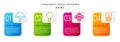 Set line Light emitting diode, Light bulb with concept of idea, Processor with microcircuits CPU and Electrical outlet