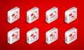 Set line M3U file document, OBJ, HTML, WMA, WAV, RAW, RUBY and GIF icon. Vector Royalty Free Stock Photo
