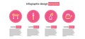 Set line Medical oxygen mask, Bedpan, Pipette and Stretcher icon. Vector Royalty Free Stock Photo