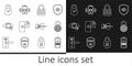 Set line Mobile and password, Safe combination lock wheel, Lock, Digital door with wireless, Invisible hide, Padlock
