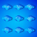 Set line NFT Digital crypto art, Cryptocurrency wallet, Cyber security, Mobile with store app, and Ethereum ETH icon