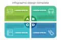 Set line Notebook, Mail and e-mail, Mobile phone and Headphones. Business infographic template. Vector