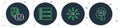 Set line Server, Data, Neural network, Artificial intelligence robot and Humanoid icon. Vector Royalty Free Stock Photo