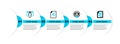 Set line Share file, Car sharing, and Aviation bombs icon. Vector