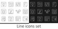 Set line Software, MySQL code, Programming language syntax, Loading data window, Server, Data, Web Hosting, Cloud