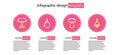 Set line Table lamp, Chandelier, Lamp hanging and icon. Vector