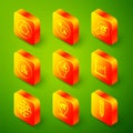 Set line Triangle math, Subsets, math, is subset of b, Square root x glyph, Function mathematical symbol, Graph Royalty Free Stock Photo