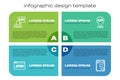 Set line UI or UX design, Front end development, Web and . Business infographic template. Vector Royalty Free Stock Photo