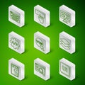Set line UI or UX design, Web and graphic, Front end development, Keyboard, and Layers icon. Vector Royalty Free Stock Photo