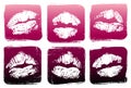 Set of lips