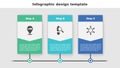 Set Location law, Footsteps and Hexagram sheriff. Business infographic template. Vector