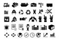 Set of logistic icons 2 Royalty Free Stock Photo