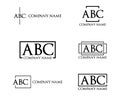 Set of Logo Letter Designs Simple and Minimalis