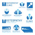 Set logo osteopathy