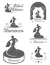 Set Logos and Badges Flamenco