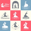 Set Logos and Badges Flamenco