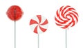 Set of lollipops Royalty Free Stock Photo
