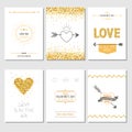 Set of Love Cards