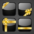 Set of luxury gift apps