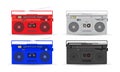 Set of magnetic cassette player