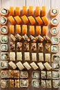 Set of Maki Sushi Royalty Free Stock Photo